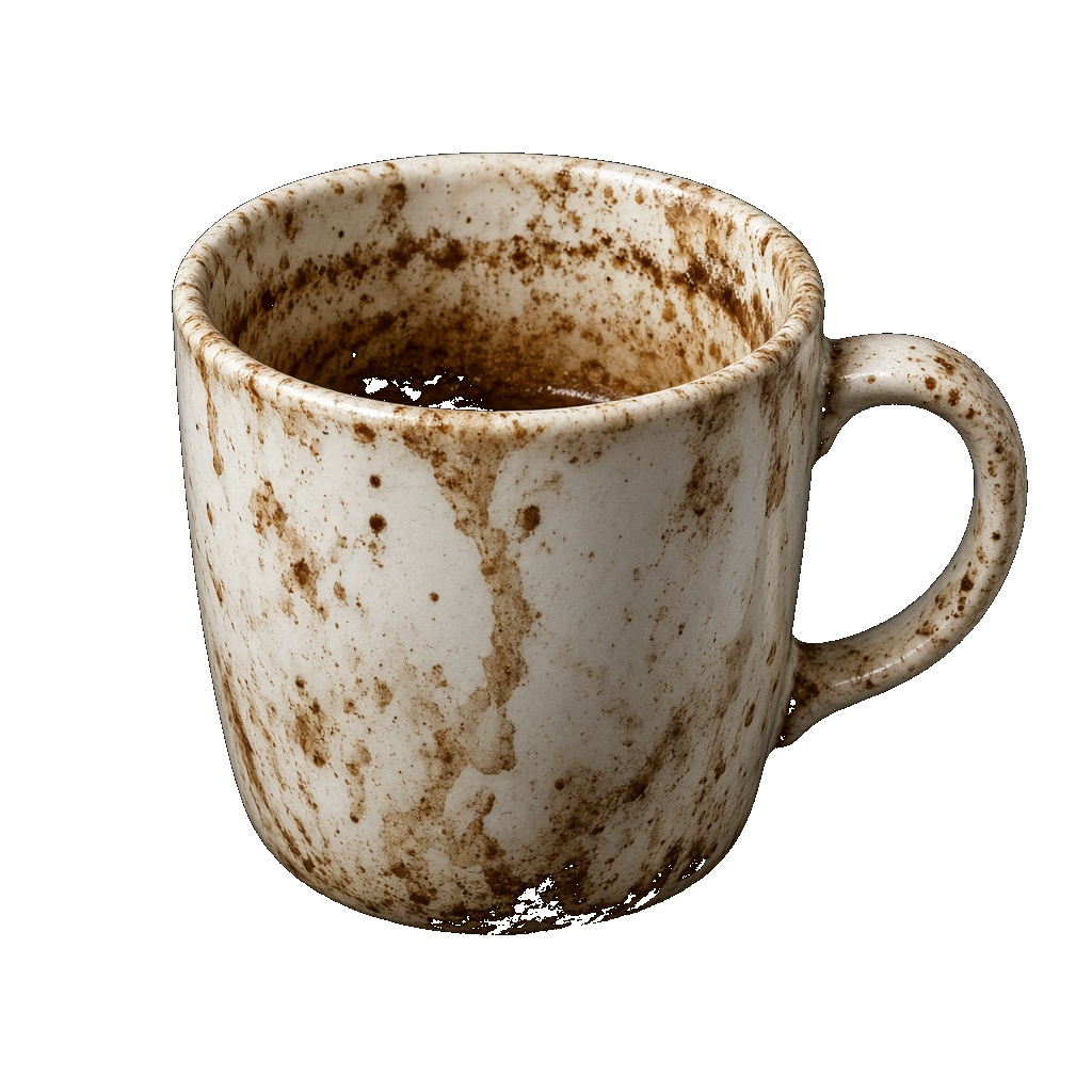 Dirty mug